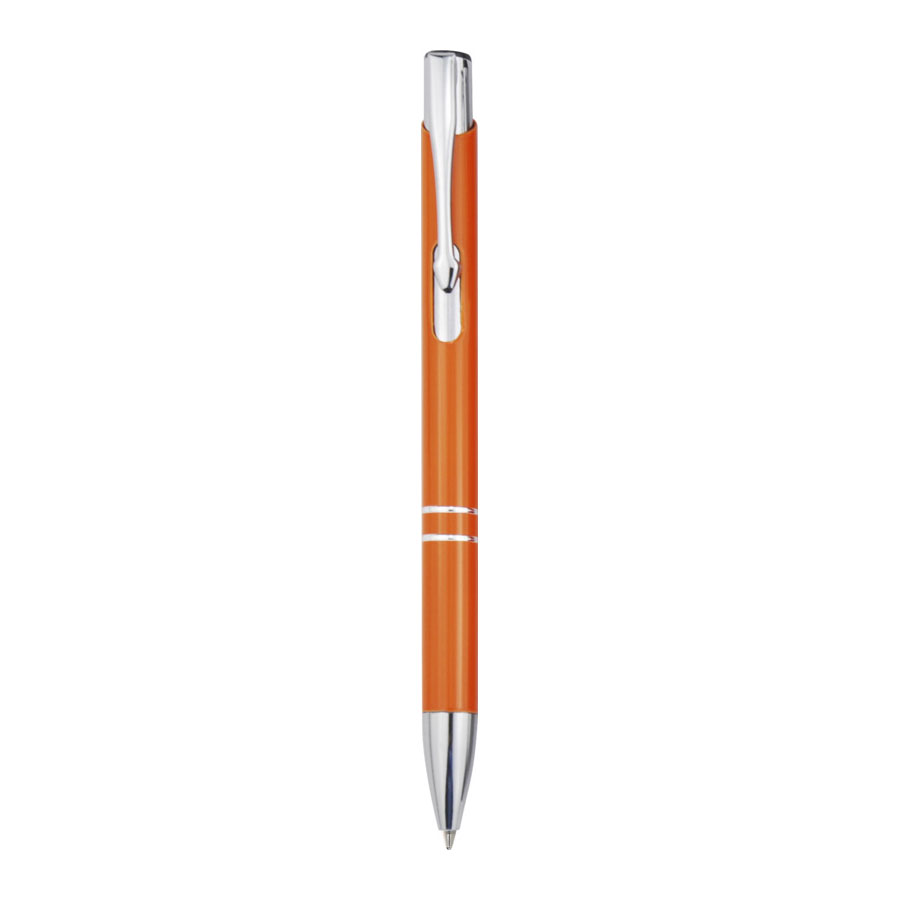 Penna in Alluminio Riciclato con Logo arancione Penna in Alluminio Riciclato con Logo arancione