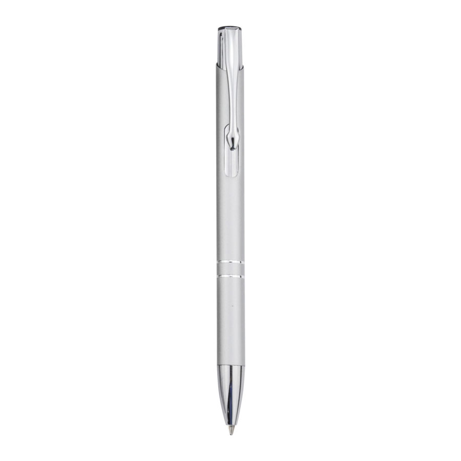 Penna in Alluminio Riciclato con Logo argento Penna in Alluminio Riciclato con Logo argento