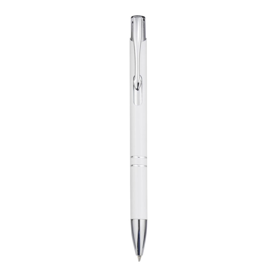 Penna in Alluminio Riciclato con Logo bianco Penna in Alluminio Riciclato con Logo bianco