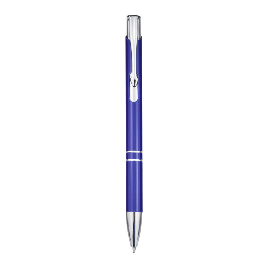 Penna in Alluminio Riciclato con Logo blu Penna in Alluminio Riciclato con Logo blu