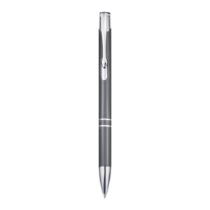 Penna in Alluminio Riciclato con Logo grigio scuro Penna in Alluminio Riciclato con Logo grigio scuro