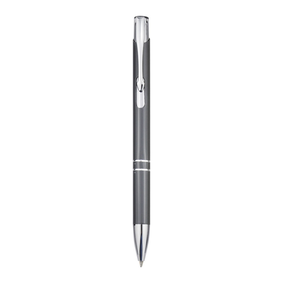 Penna in Alluminio Riciclato con Logo grigio scuro Penna in Alluminio Riciclato con Logo grigio scuro