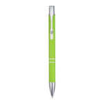Penna in Alluminio Riciclato con Logo lime