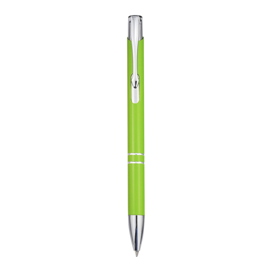 Penna in Alluminio Riciclato con Logo lime Penna in Alluminio Riciclato con Logo lime