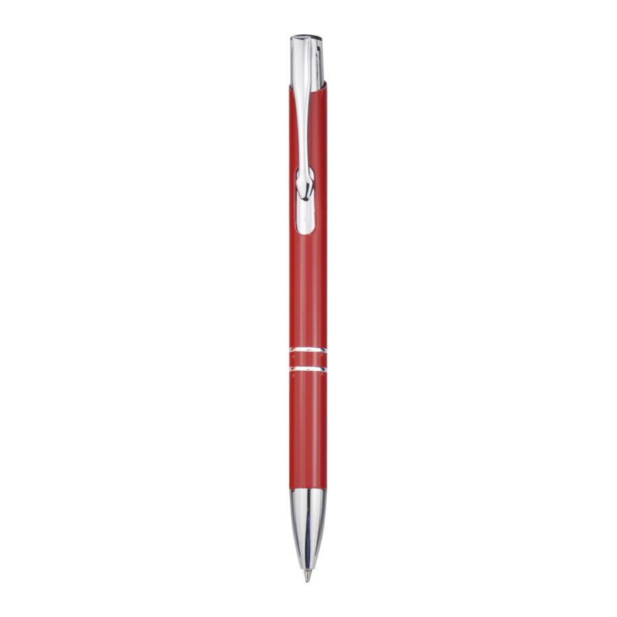 Penna in Alluminio Riciclato con Logo rosso Penna in Alluminio Riciclato con Logo rosso
