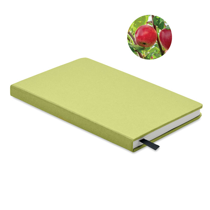 Taccuino Eco-Friendly con Semi Personalizzabile lime Taccuino Eco-Friendly con Semi Personalizzabile lime