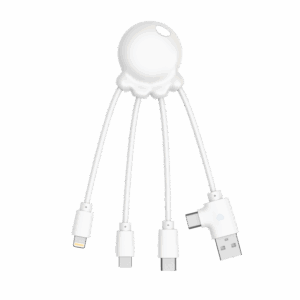 Cavo Multi USB in Plastica OBP Octopus Xoopar® bianco Cavo Multi USB in Plastica OBP Octopus Xoopar® bianco