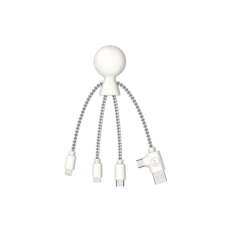Cavo di Ricarica Universale Mr Bio Xoopar® bianco Cavo di Ricarica Universale Mr Bio Xoopar® bianco