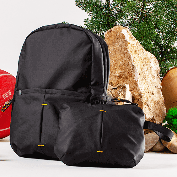 Zaino Ripiegabile in Pouch per Viaggio main image