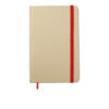 block notes a6 red