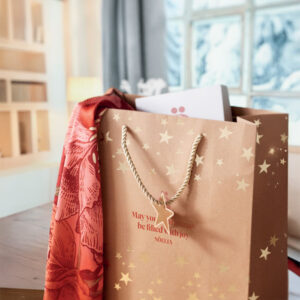 Sacchetti Regalo in Carta Natalizi stelline ambiant2 Sacchetti Regalo in Carta Natalizi stelline ambiant2