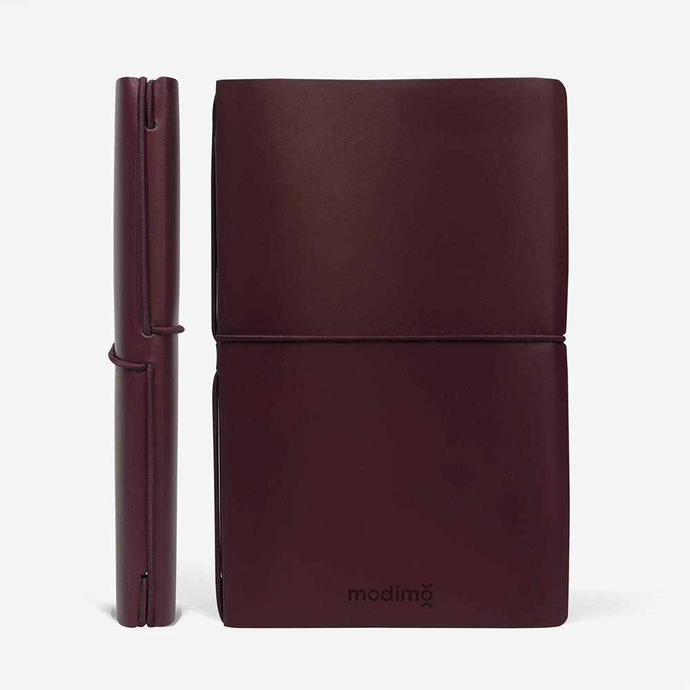 agende notes modimo personalizzati bordeaux