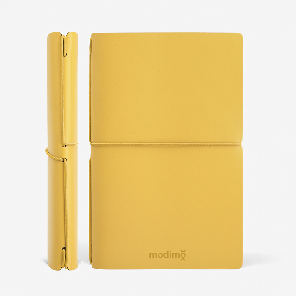 agende notes modimo personalizzati giallo
