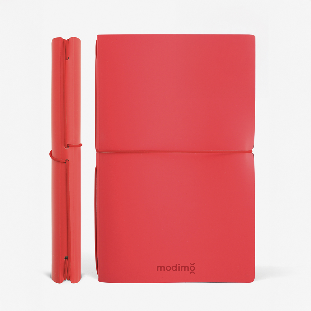 agende notes modimo personalizzati rosso