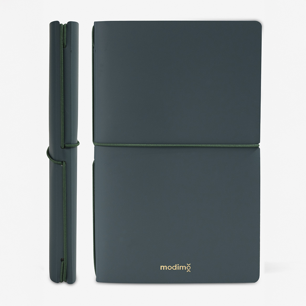 agende notes modimo personalizzati verde scuro