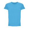 Magliette in Cotone Riciclato azzurra