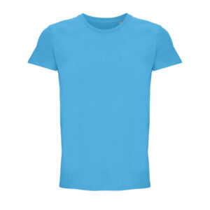 Magliette in Cotone Riciclato azzurra