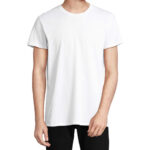 Magliette in Cotone Riciclato bianca