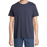 Magliette in Cotone Riciclato blu