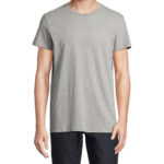 Magliette in Cotone Riciclato grigio