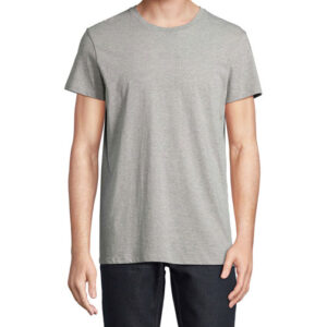 Magliette in Cotone Riciclato grigio