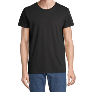 Magliette in Cotone Riciclato nera