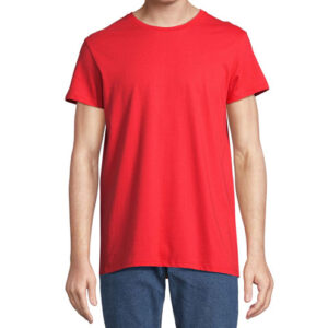 Magliette in Cotone Riciclato rosse