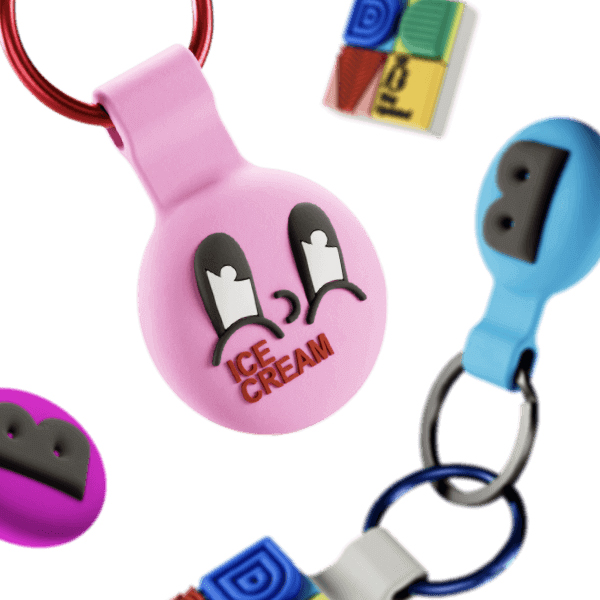 Key Finder Portachiavi Personalizzato 3D