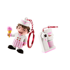 Portachiavi 3D Forma Personalizzata 100% detail1