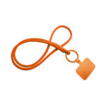 lanyard porta cellulare arancione