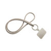 lanyard porta cellulare beige