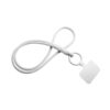 lanyard porta cellulare bianco