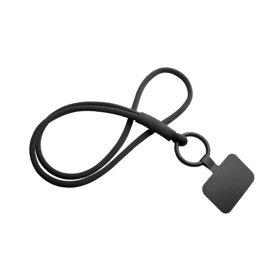 lanyard porta cellulare nero
