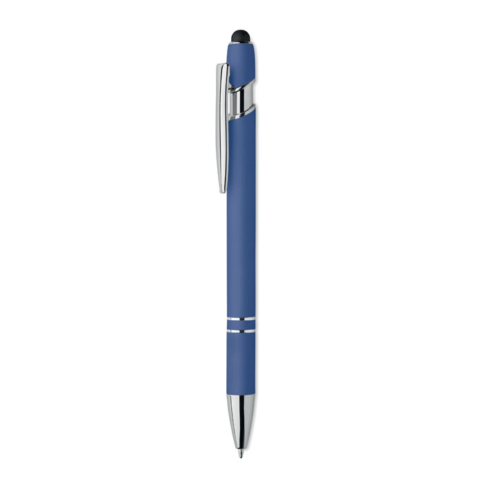 penna_touch_royal Penna Touch in Alluminio Riciclato Personalizzate blu royal