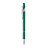 penna_touch_verde Penna Touch in Alluminio Riciclato Personalizzate