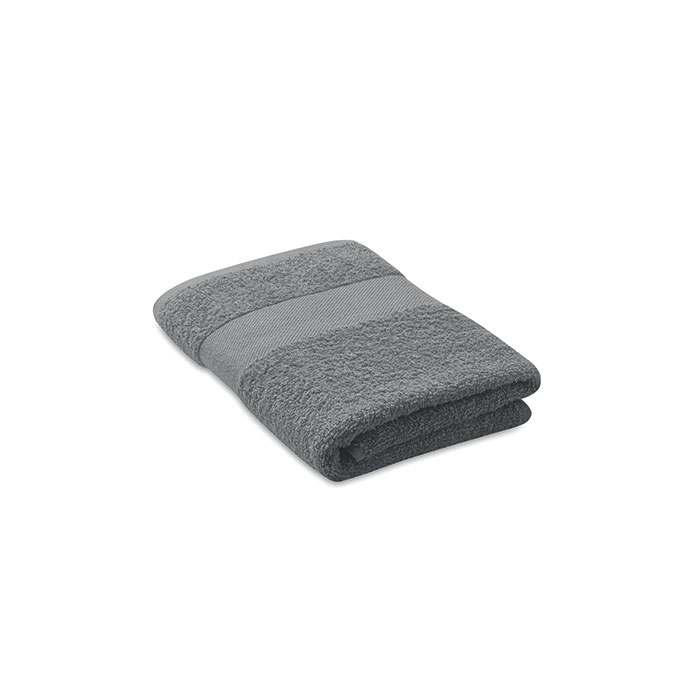 Asciugamani in Cotone Personalizzati 360gr grigio Asciugamani in Cotone organico Personalizzati 360gr grigio