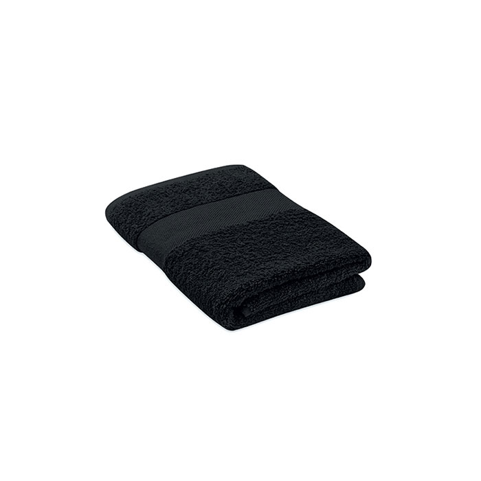 Asciugamani in Cotone Personalizzati 360gr nero Asciugamani in Cotone organico Personalizzati 360gr nero