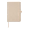 Block Notes con Copertina in Tessuto RPET beige Block Notes con Copertina in Tessuto RPET beige