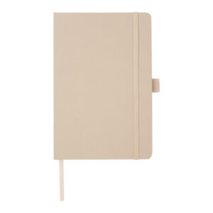 Block Notes con Copertina in Tessuto RPET beige Block Notes con Copertina in Tessuto RPET beige