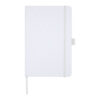 Block Notes con Copertina in Tessuto RPET bianco Block Notes con Copertina in Tessuto RPET bianco