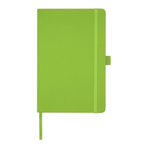 Block Notes con Copertina in Tessuto RPET lime Block Notes con Copertina in Tessuto RPET lime
