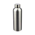 Borraccia Termica in Acciaio Inox Riciclato Personalizzata argento