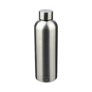 Borraccia Termica in Acciaio Inox Riciclato Personalizzata argento Borraccia Termica in Acciaio Inox Riciclato Personalizzata argento