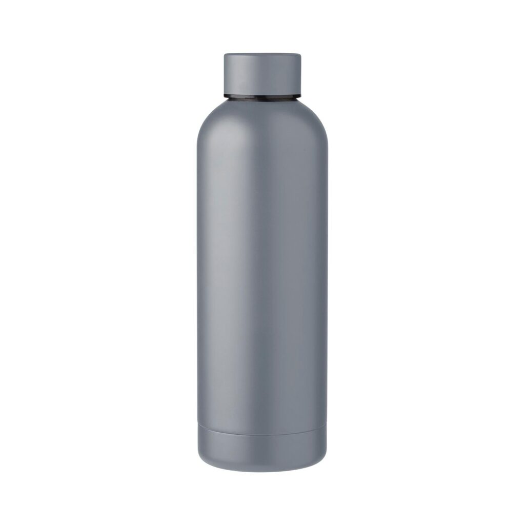 Borraccia Termica in Acciaio Inox Riciclato Personalizzata grigio Borraccia Termica in Acciaio Inox Riciclato Personalizzata grigio