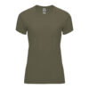 Maglietta-Sportiva-Personalizzata-donna-verde-militare Maglietta-Sportiva-Personalizzata-donna-verde-militare