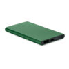 Power bank in alluminio riciclato verde