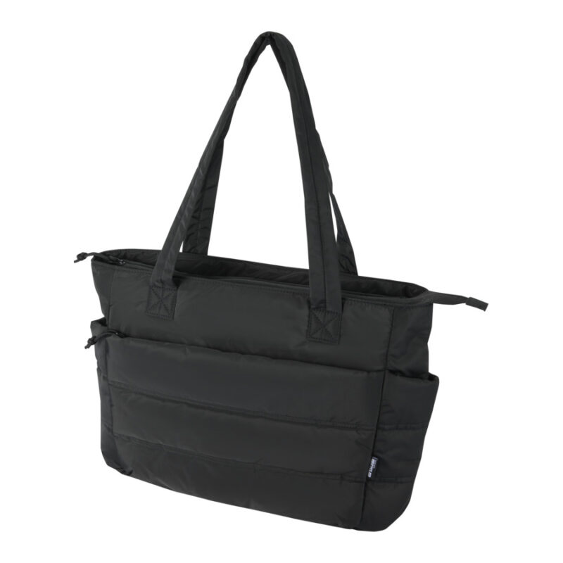 Borsa Tote bag Imbottita per PC 15,6 Personalizzata nera Borsa Tote bag Imbottita per PC 15,6 Personalizzata nera