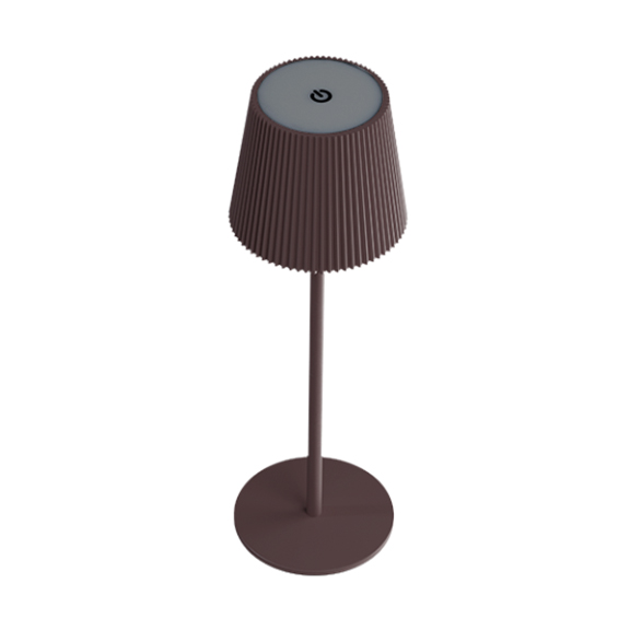 Lampada da Tavolo LED marrone