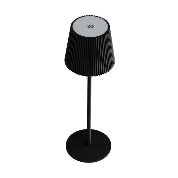 Lampada da Tavolo LED nera
