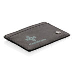 Porta Carte in Similpelle Swiss Peak RFID con logo
